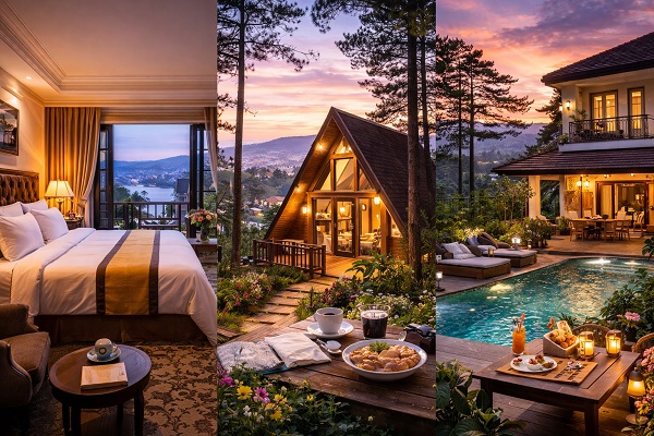 Gợi Ý Nơi Ở Đà Lạt – Khách Sạn, Homestay, Resort Và Villa