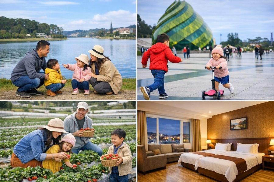 Đi Đà Lạt cho gia đình cần lưu ý gì?