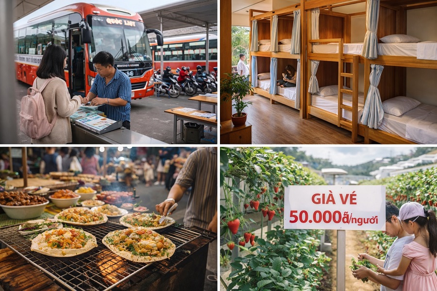 Du lịch Đà Lạt tiết kiệm